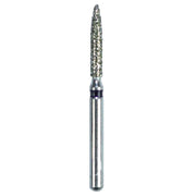 Strauss E5SC super-coarse flame diamond burs, 3 pieces