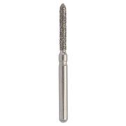 Strauss E74M medium torpedo-cylinder diamond burs 014, 6 pieces