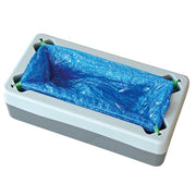 Easy Box mechanical shoe-cover dispenser