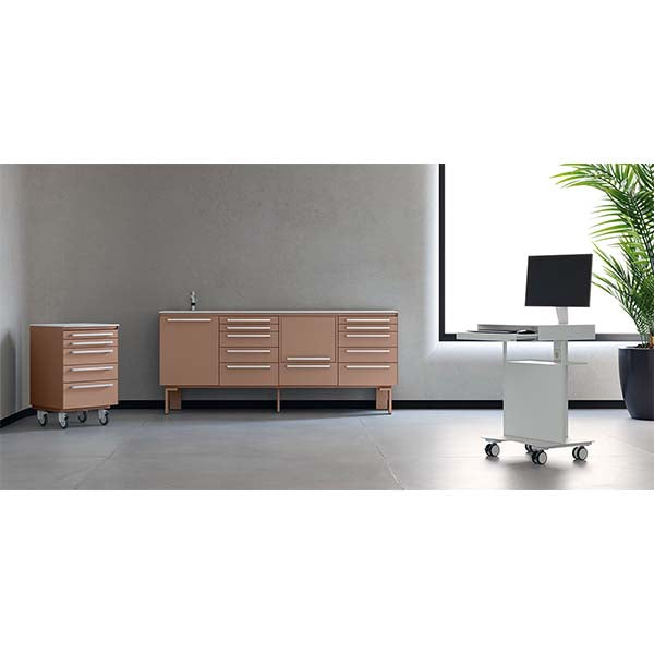 Loran LOOK composition A dental cabinetry, 3 modules
