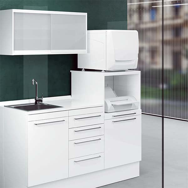 STERIL K comp.C dental cabinets, lower and upper modules