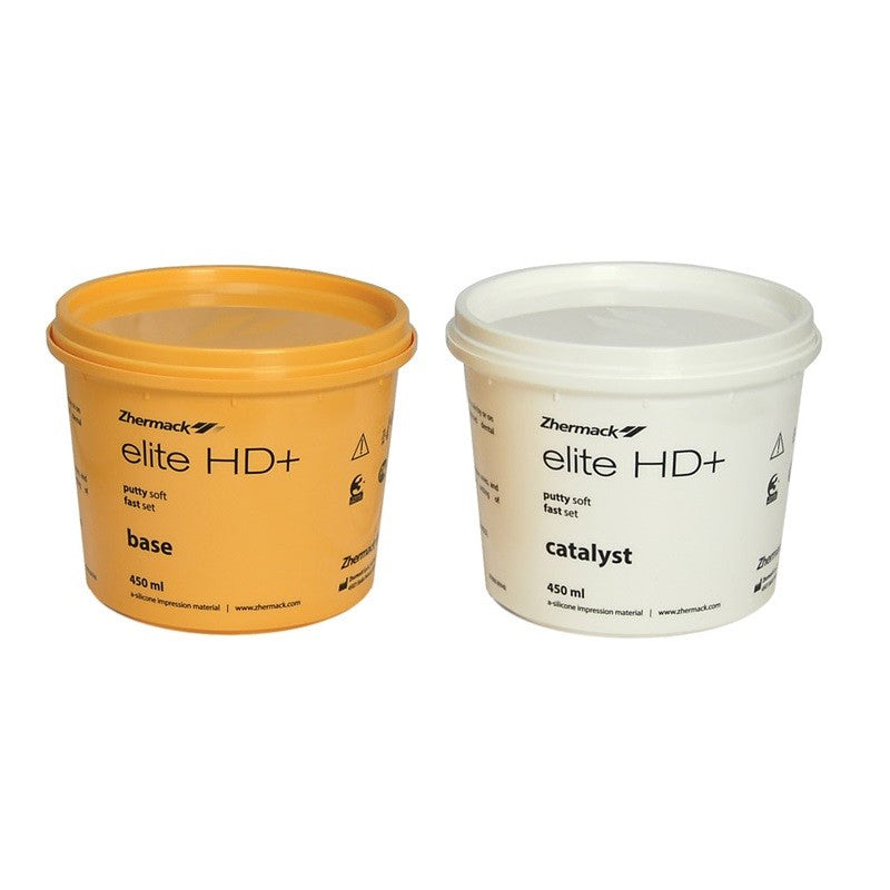 Zhermack Elite HD+ Putty Soft Fast Set A-silicone, 900 ml