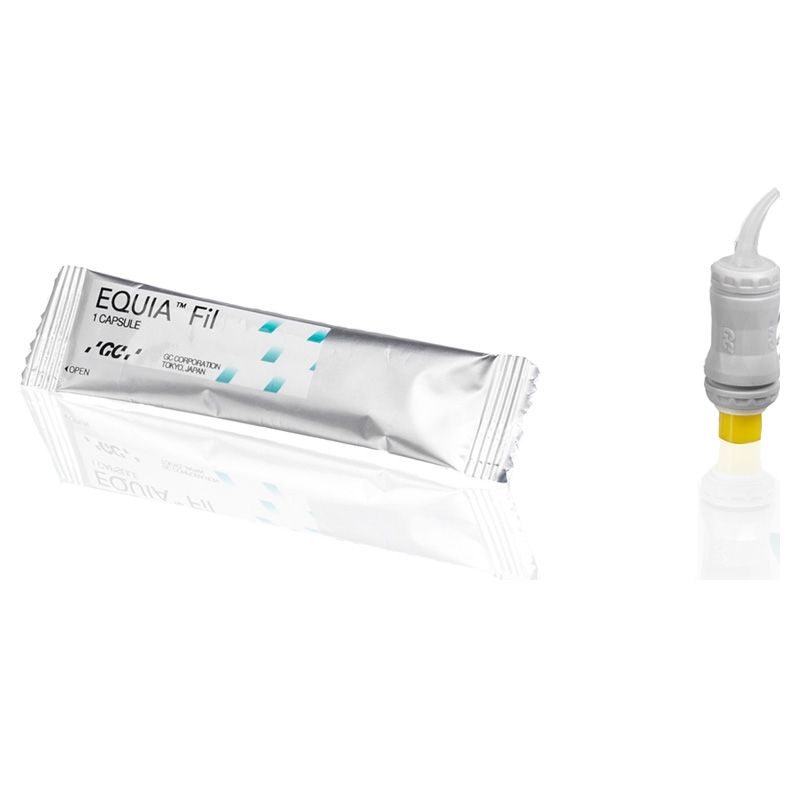 GC EQUIA Fil glass-hybrid restorative system, 50 × 0.14 ml capsules