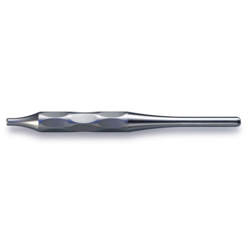Hahnenkratt ERGOform steel dental mirror handle, 135 mm