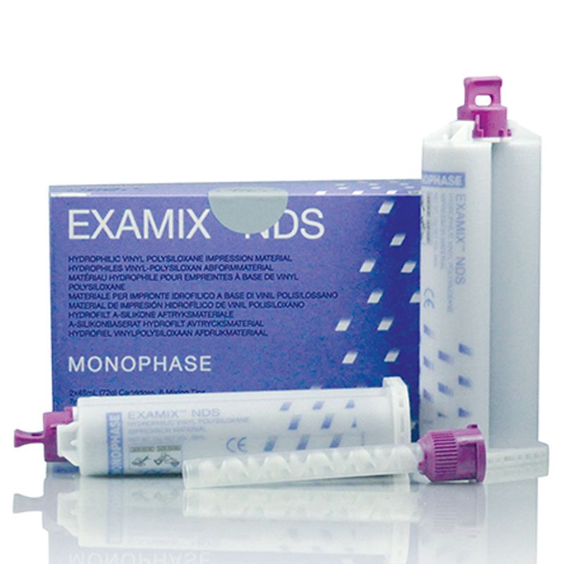 GC Examix Monophase Type impression material, 2 × 50 ml