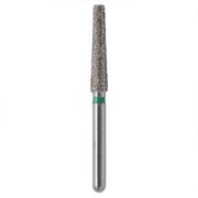 Strauss F02C coarse flat-end taper diamond bur 010, 6 pieces