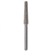 Strauss F09M flat-end tapered diamond burs 016, medium, 6 pieces