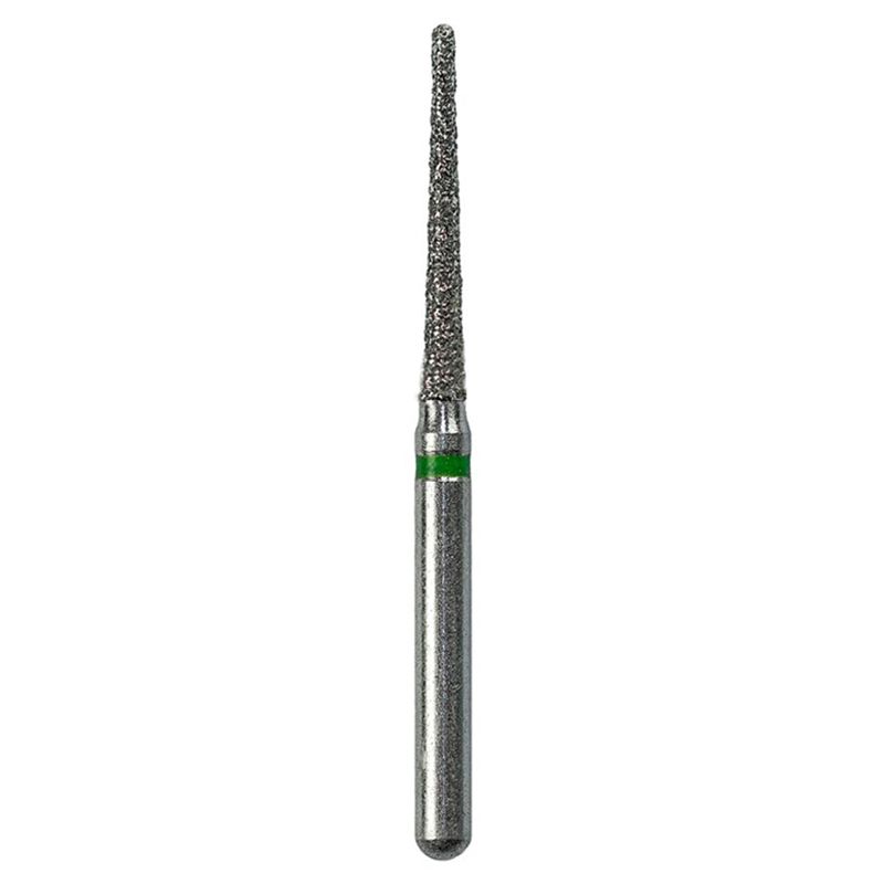 Strauss F06RC coarse round-end tapered diamond burs 012, 6 pieces