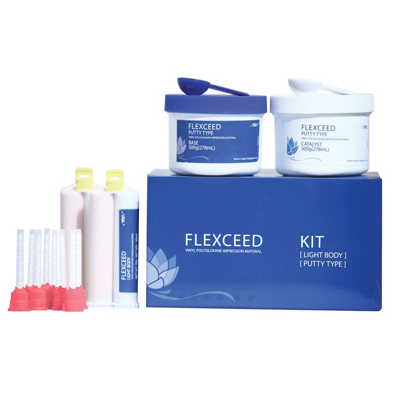 GC FlexCeed vinyl-polysiloxane impression kit