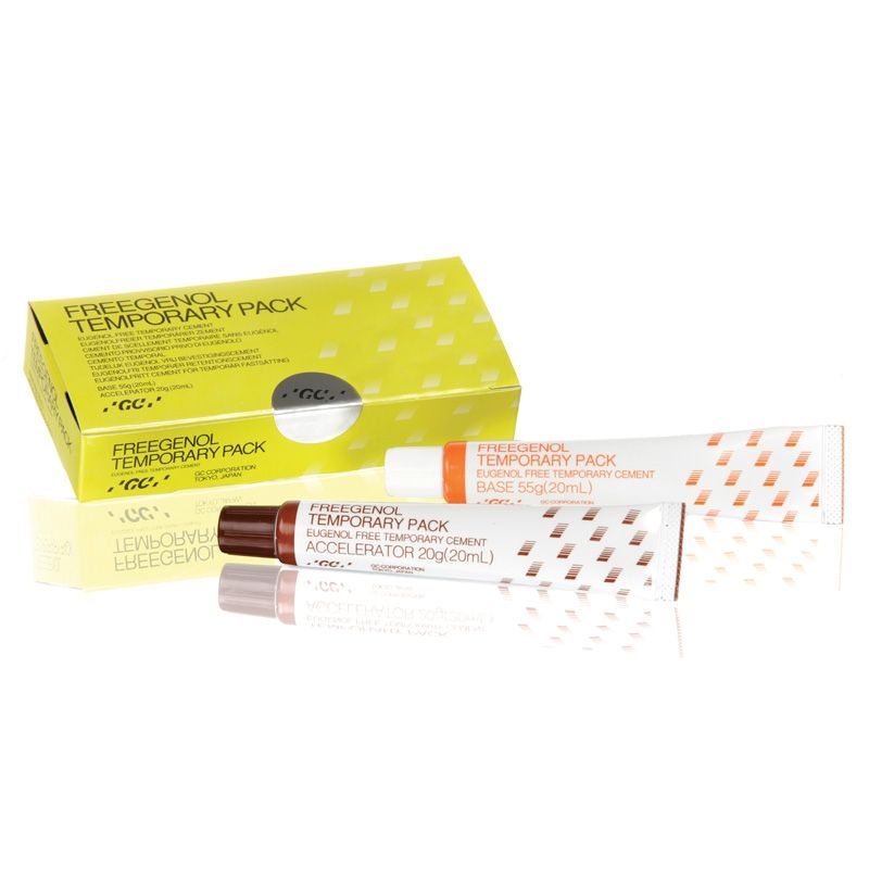 GC FREEGENOL eugenol-free temporary cement set, 75 g + 2.5 ml
