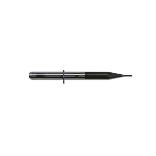 VHF diamond-coated zirconia milling bur 0.6 mm for 4-axis machines