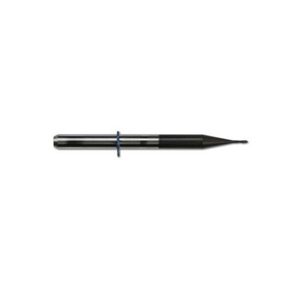 VHF diamond-coated zirconia milling bur 0.6 mm for 5-axis machines