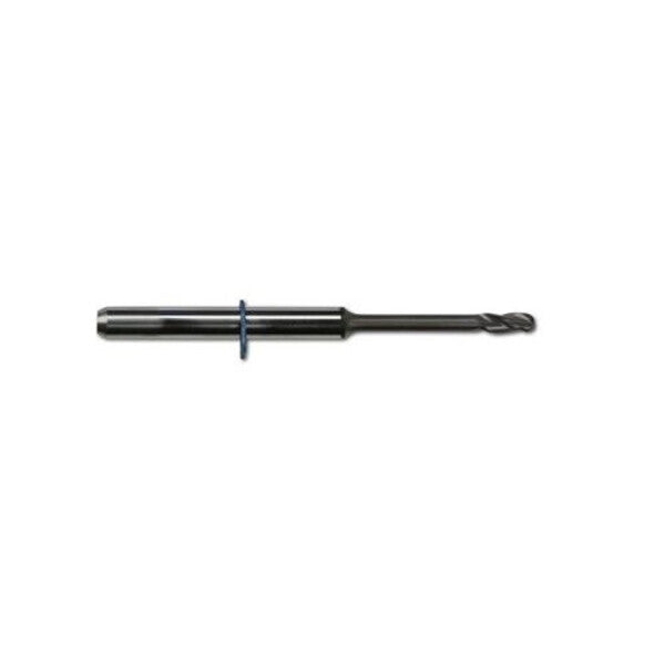 VHF diamond-coated zirconia milling bur 2 mm for 5-axis machines