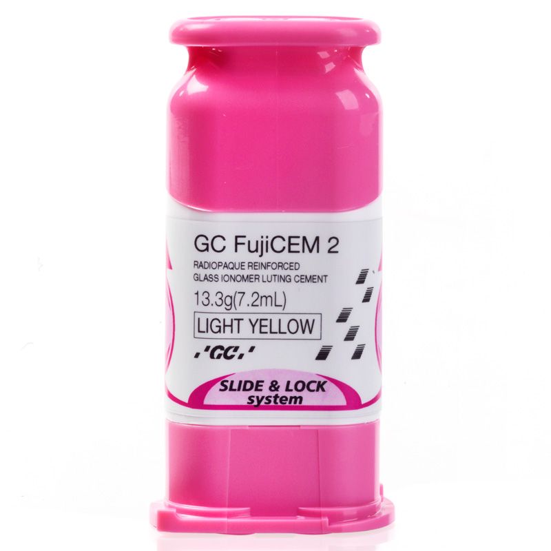 GC FujiCEM 2 Automix glass-ionomer cement cartridge, 13.3 g