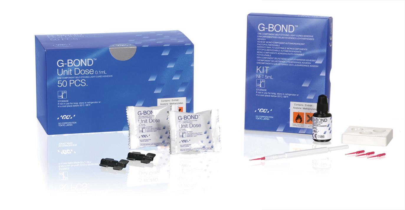 GC G-BOND bottle and packaging