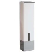 Larident G6.B glossy white metal cup dispenser