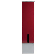 Larident G6.R glossy red metal cup dispenser