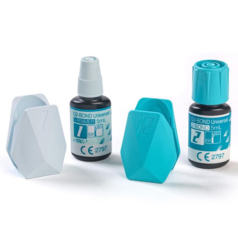 GC G2-BOND Universal two-bottle adhesive kit, 2 × 5 ml