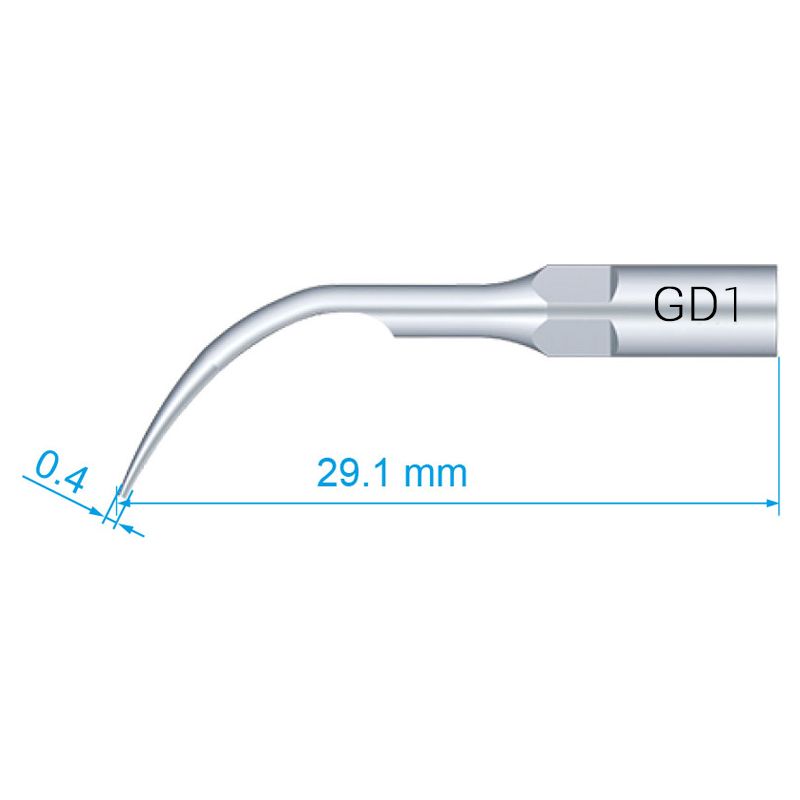 Premium Plus Scaler Tip GD1 stainless-steel ultrasonic scaler tip