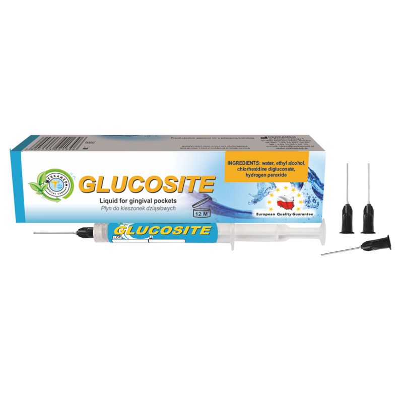 Cerkamed Glucosite Liquid gingival-pocket rinse, 2 ml