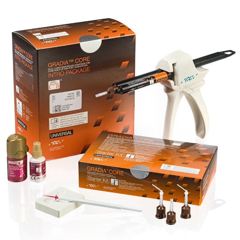 GC Gradia Core Kit for core build-up and post cementation