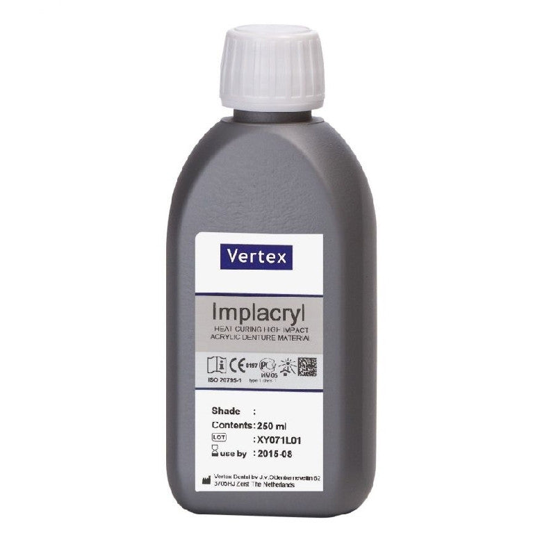 Vertex Implacryl liquid for heat-cured acrylic 250 ml