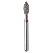 Strauss K2F fine egg-shaped diamond bur Ø2.3 mm, 6 pieces