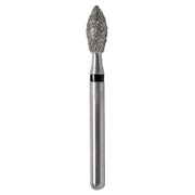 Strauss K2RSC super-coarse egg-shaped diamond burs, 3 pieces