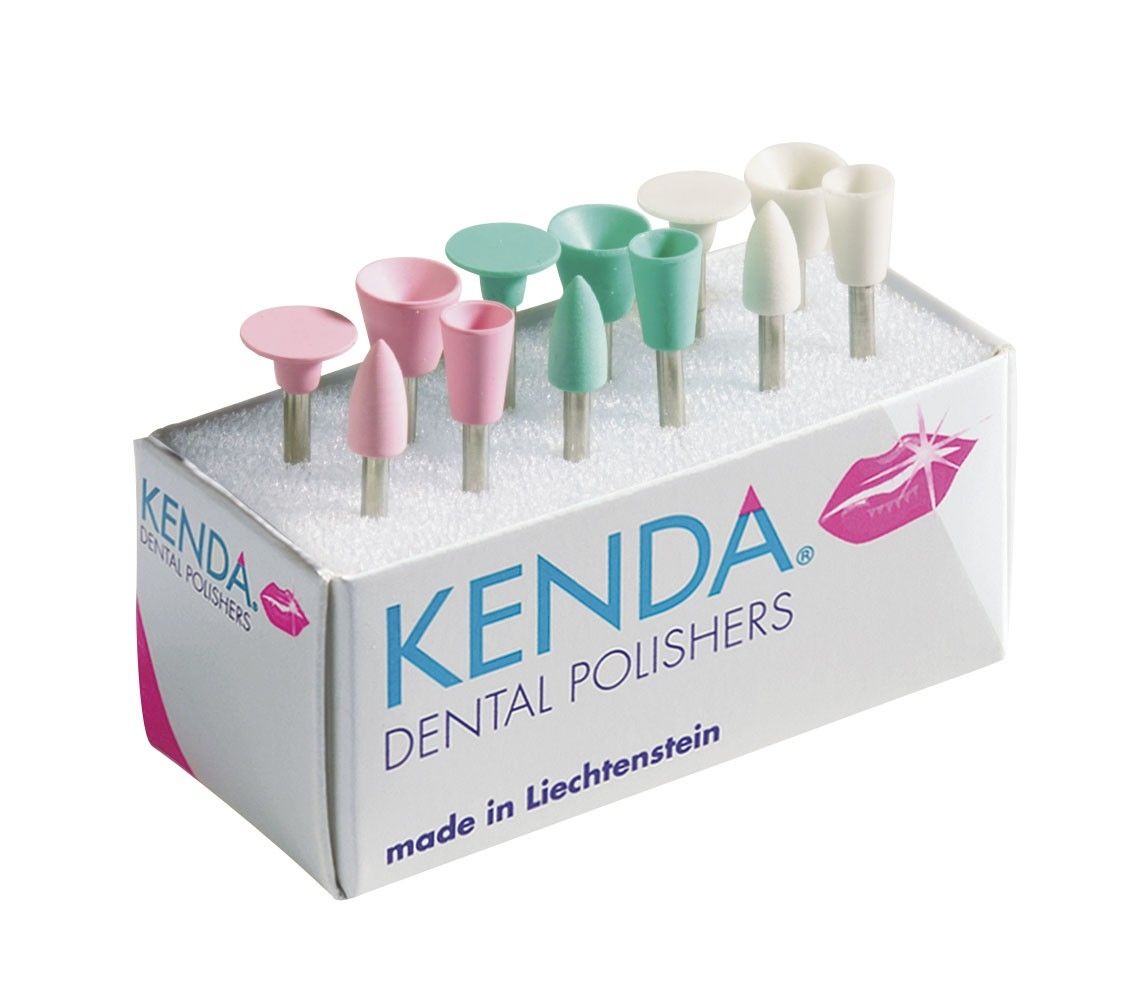 Kenda dental polisher kit, 12 pieces