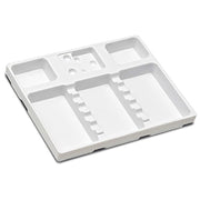 Larident C26 white disposable tray, 18 × 14 cm, 400 pieces
