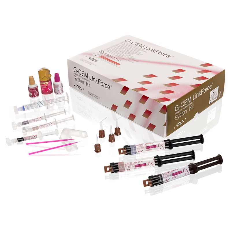 GC G-CEM LinkForce System Kit dual-cure resin cement kit