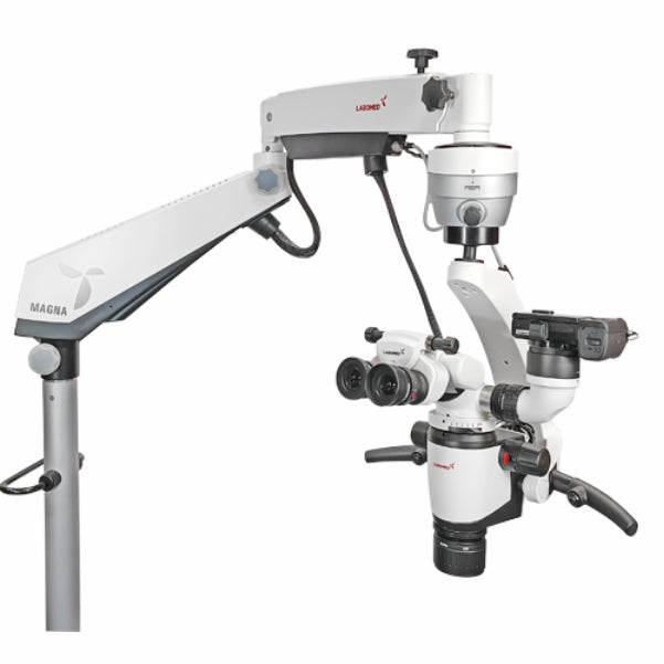 Labomed Magna DNT dental operating microscope with NuVar 10