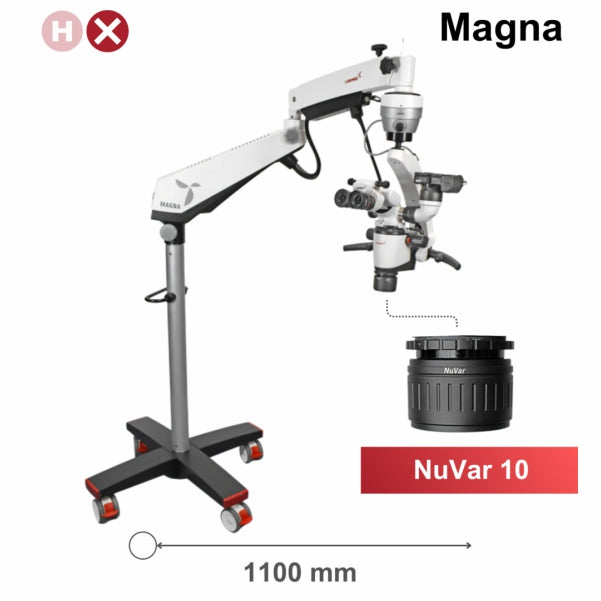 Labomed Magna DNT dental operating microscope with NuVar 10