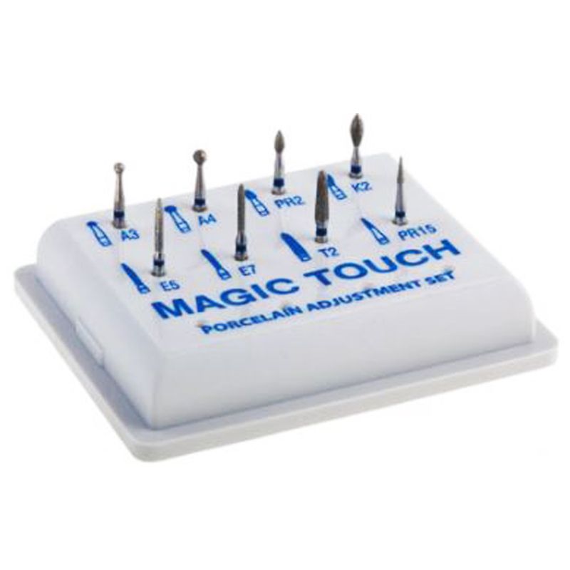 Strauss Magic Touch Kit ceramic-adjustment bur set