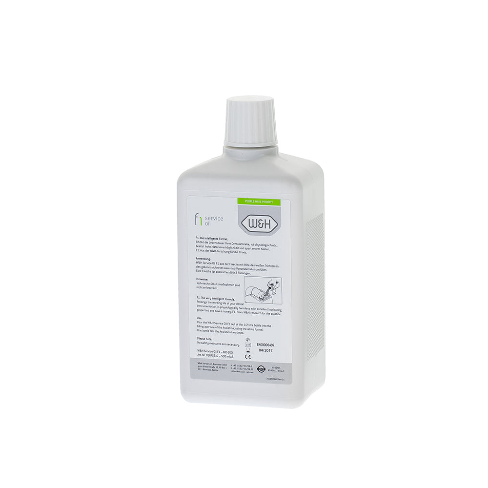 W&H F1 MD-500 lubricating oil 500 ml for Assistina 301+