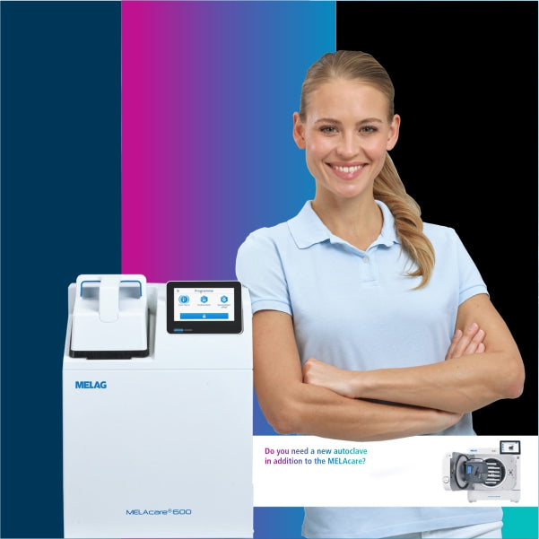 MELAG MELAcare 600 automatic instrument care system