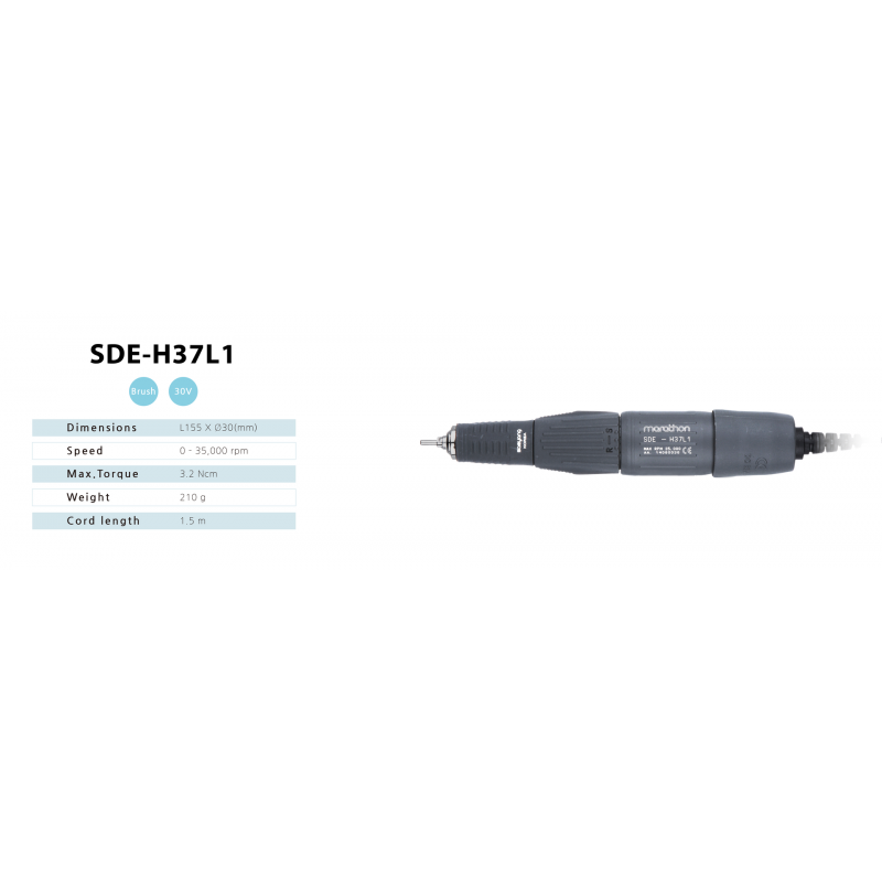 SAEYANG SDE-H37L1 brushed micromotor handpiece
