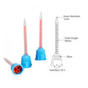 Zhermack blue mixing cannula for 4:1 cartridges