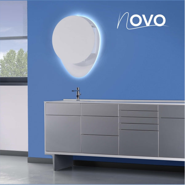 Loran NOVO LED wall-mounted hygiene module 620 × 163 × 810 mm