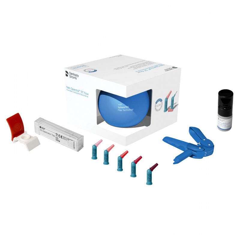 Dentsply Sirona NEO SPECTRA ST Flow INTRO KIT composite compules, 24 pieces