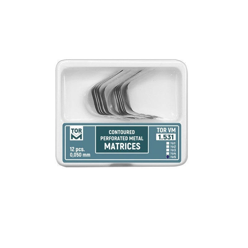 TOR VM contoured perforated metal matrices, 12 pcs