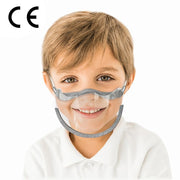 Cerkamed Kids Shield children's transparent masks, 2 pcs