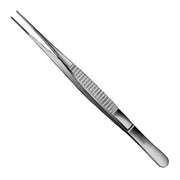 SSMEDIDENT straight laboratory tweezers, 30 cm