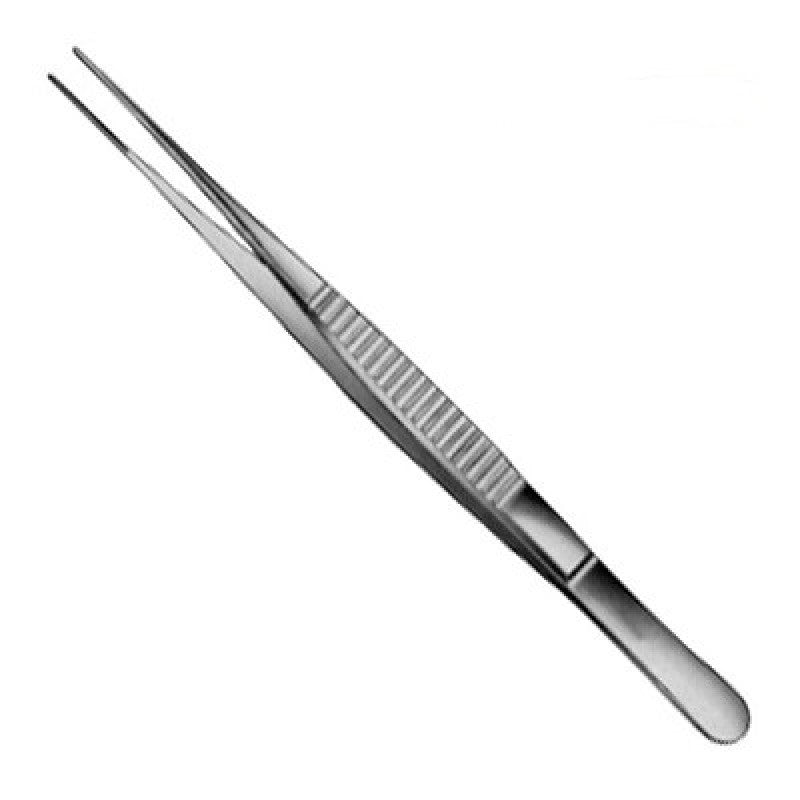 SSMEDIDENT straight laboratory tweezers, 30 cm