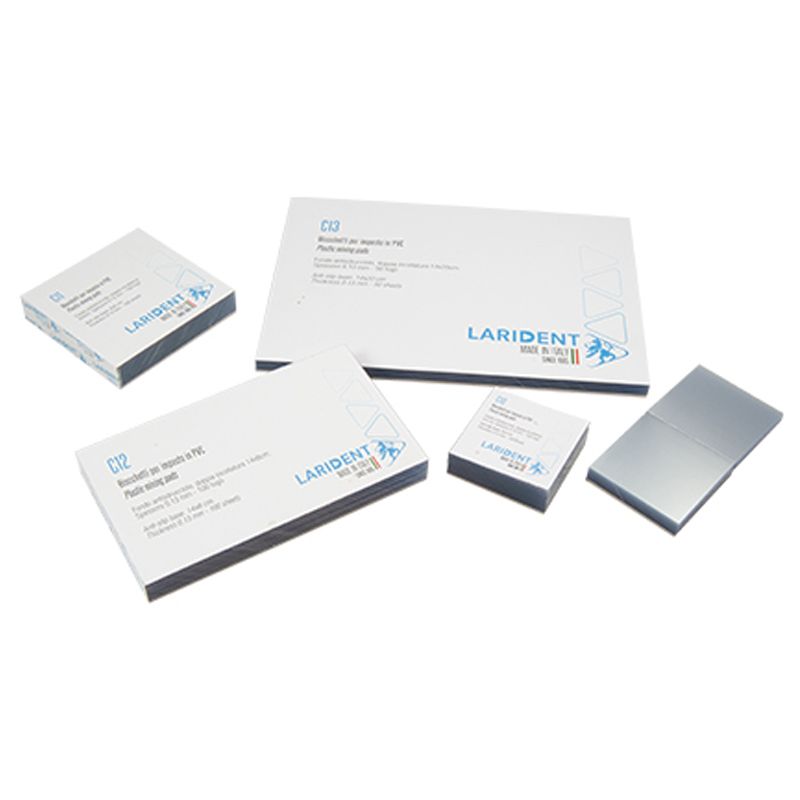 Larident plastic mixing pads, 100 pieces