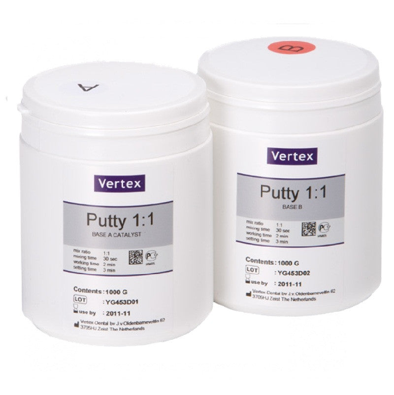 Vertex Silicon Putty 85 1:1 laboratory silicone 2 kg package