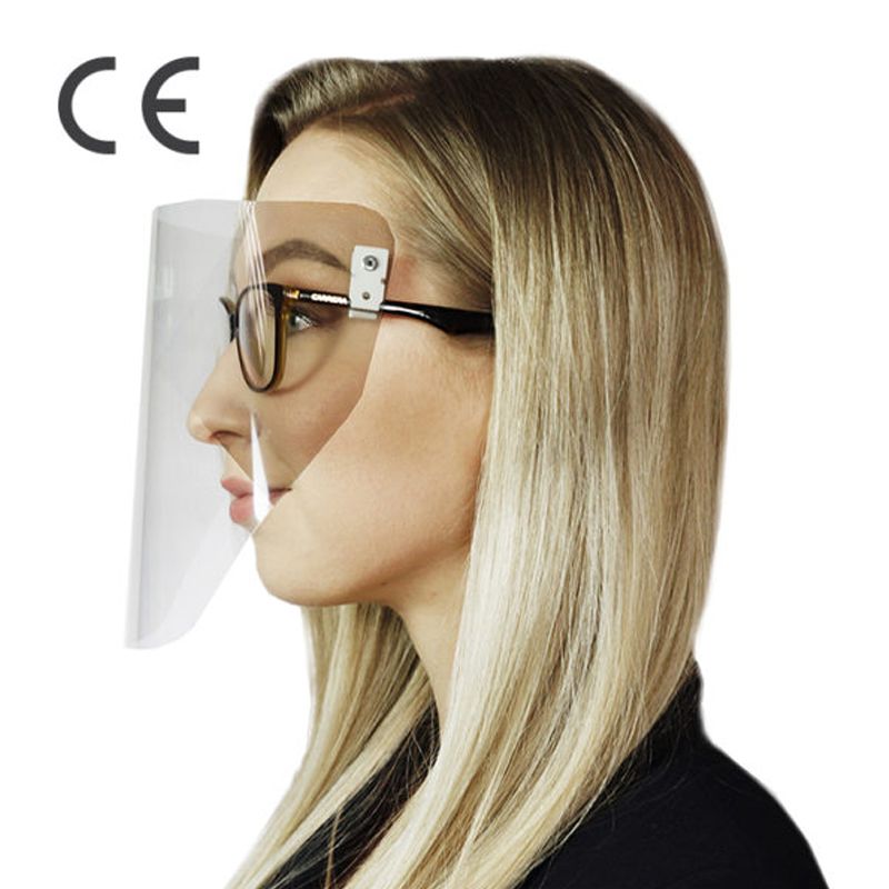 Cerkamed Visor for Glasses protective visor plates, 2 pieces