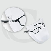 Cerkamed Visor for Glasses protective visor plates, 2 pieces