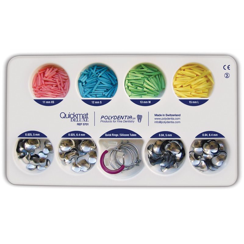 Polydentia QUICKMAT DELUXE SET sectional matrix system