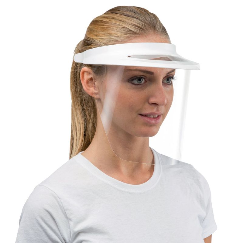 Larident R5 face shield with 6 visors